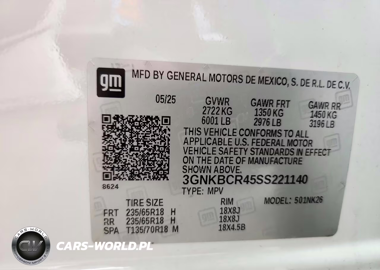 2025 Chevrolet Blazer 2Lt VIN:3GNKBCR45SS221140 - 12