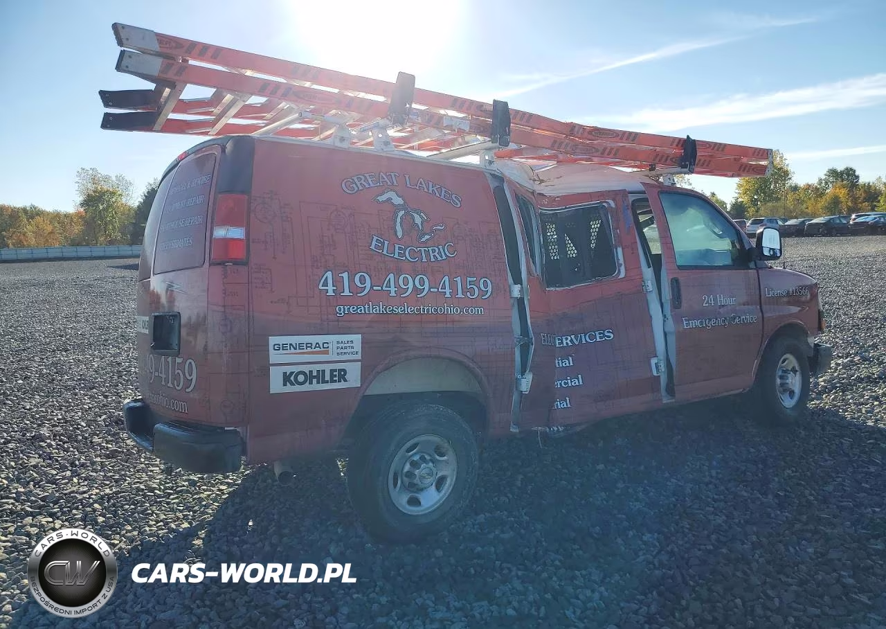 2025 Chevrolet Express G2500 VIN:1GCWGAFP8S1102045 - 3