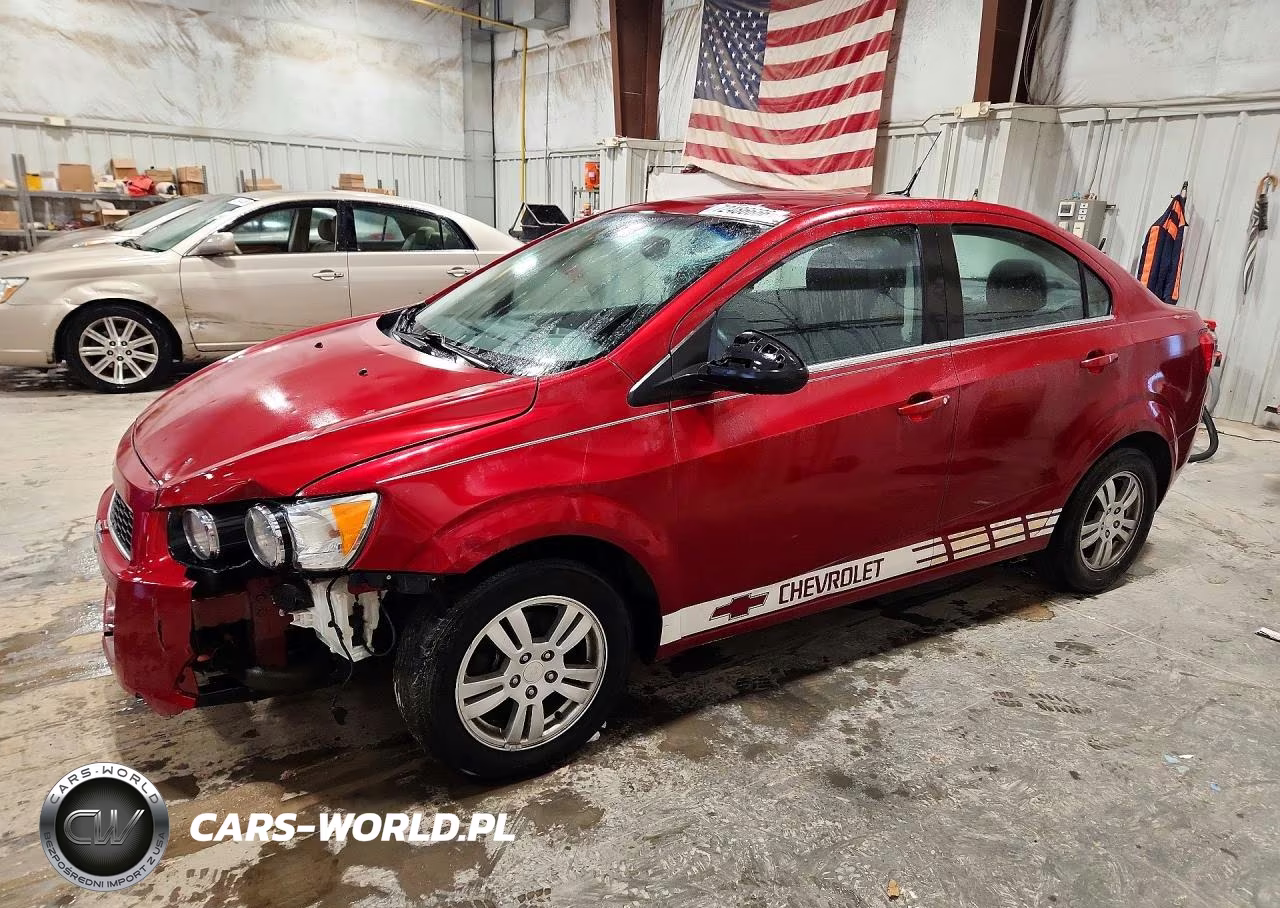 2013 Chevrolet Sonic Lt VIN:1G1JC5SB6D4107441 - 1