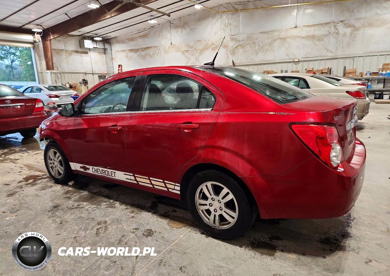 2013 Chevrolet Sonic Lt VIN:1G1JC5SB6D4107441 - 2