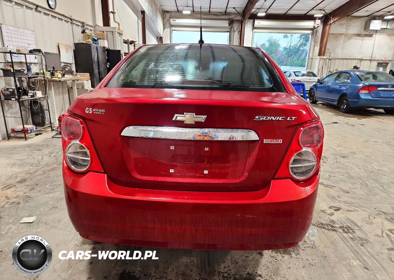 2013 Chevrolet Sonic Lt VIN:1G1JC5SB6D4107441 - 6