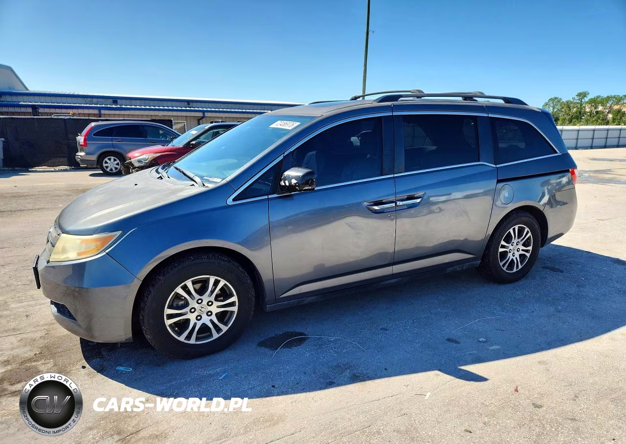 2011 Honda Odyssey Exl VIN:5FNRL5H62BB042517 - 1
