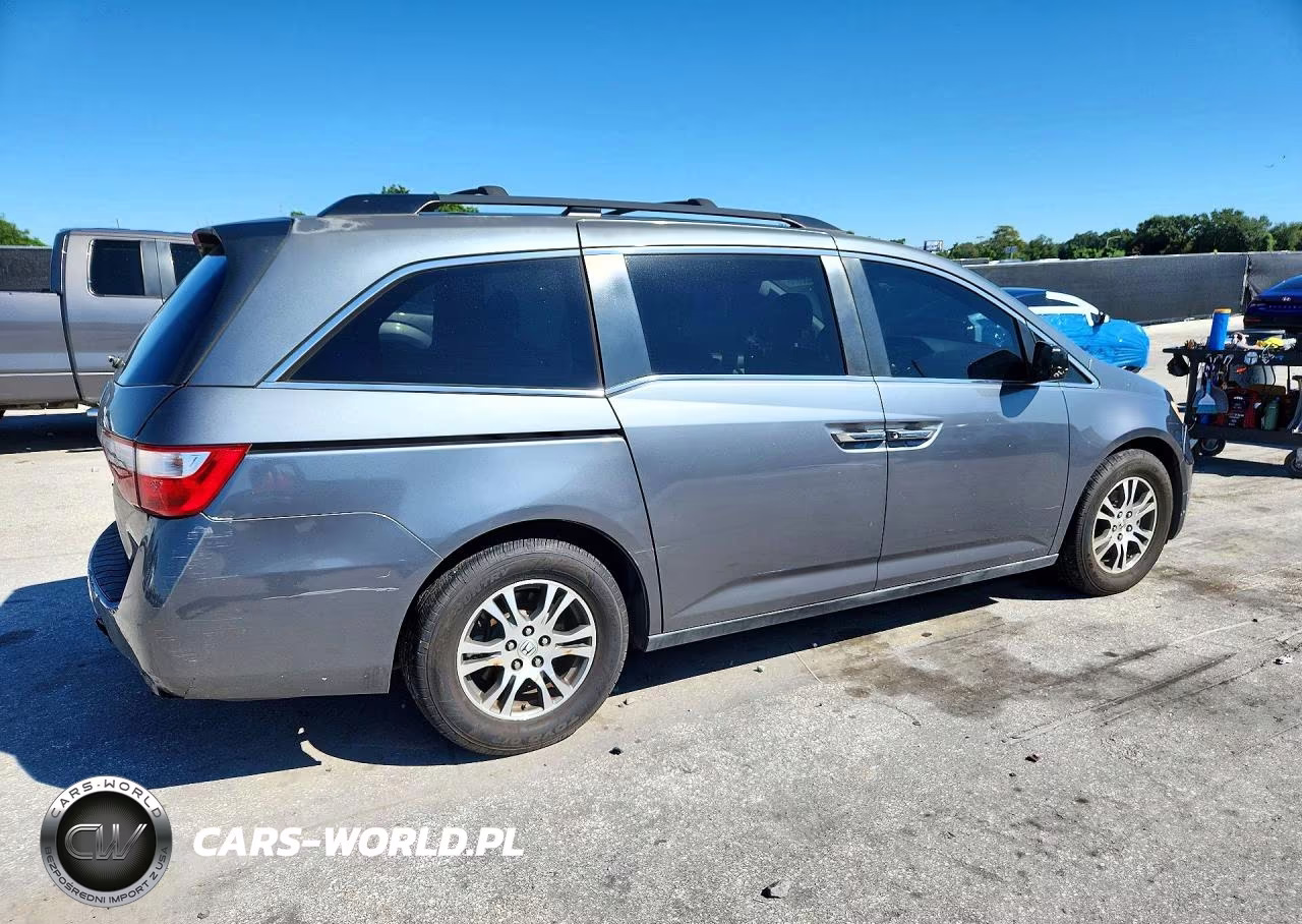 2011 Honda Odyssey Exl VIN:5FNRL5H62BB042517 - 3