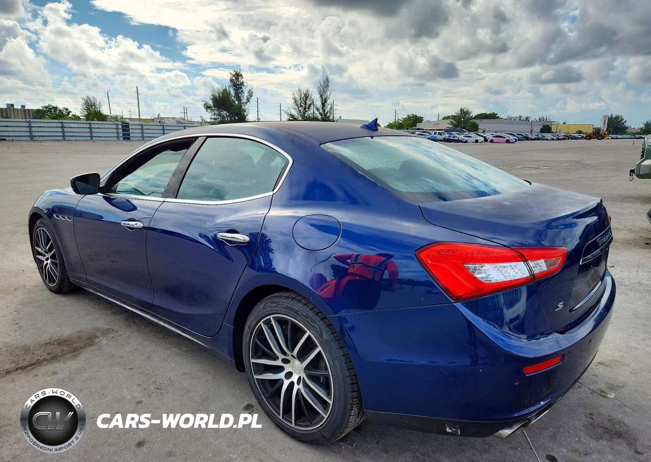 2017 Maserati Ghibli S VIN:ZAM57RSA0H1226293 - 2