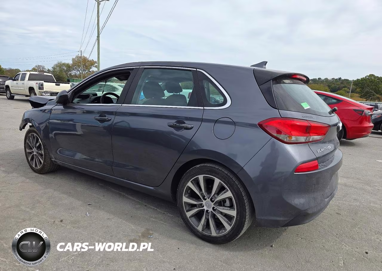 2018 Hyundai Elantra Gt Base VIN:KMHH35LE7JU025952 - 2