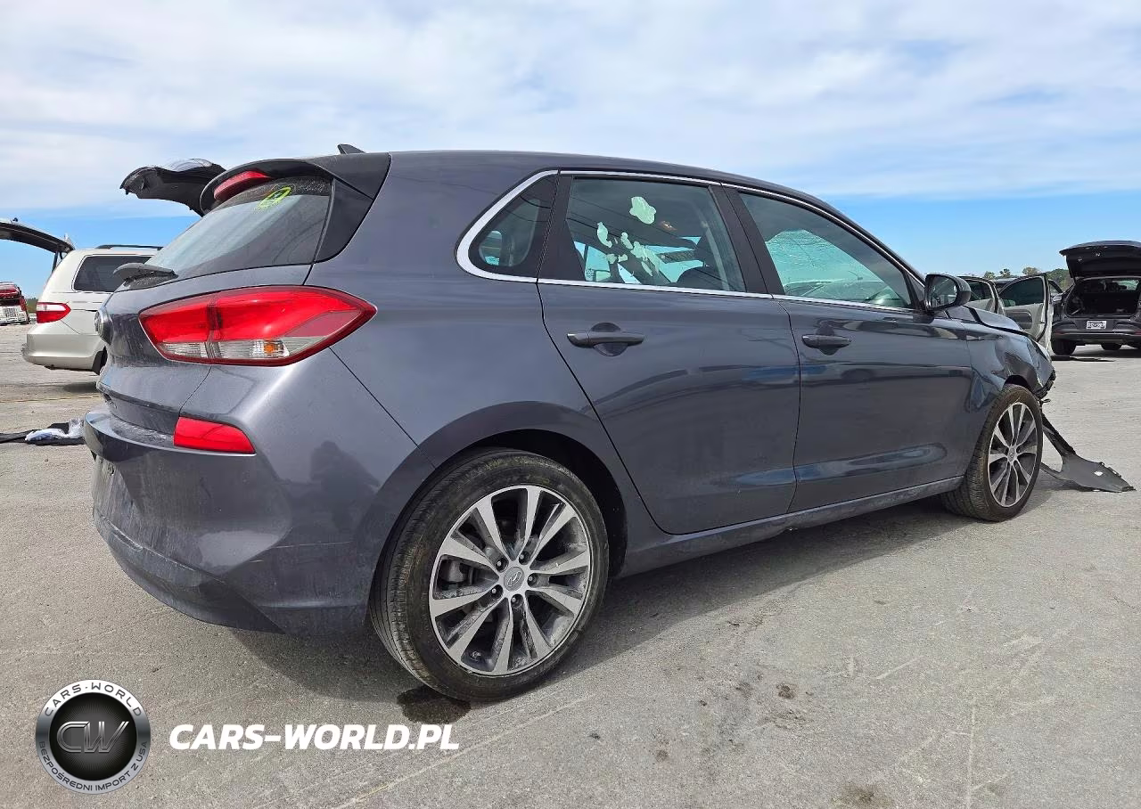 2018 Hyundai Elantra Gt Base VIN:KMHH35LE7JU025952 - 3