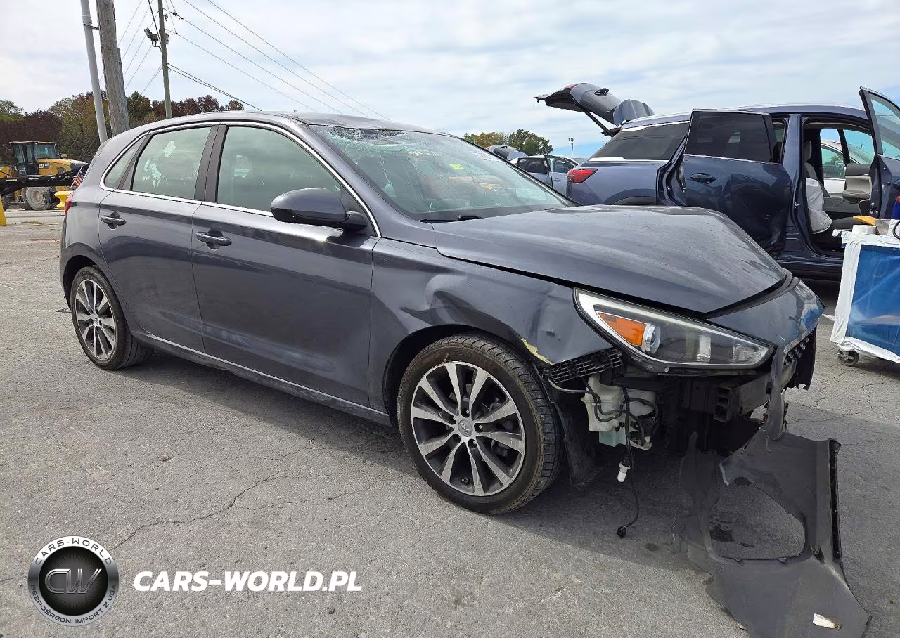 2018 Hyundai Elantra Gt Base VIN:KMHH35LE7JU025952 - 4