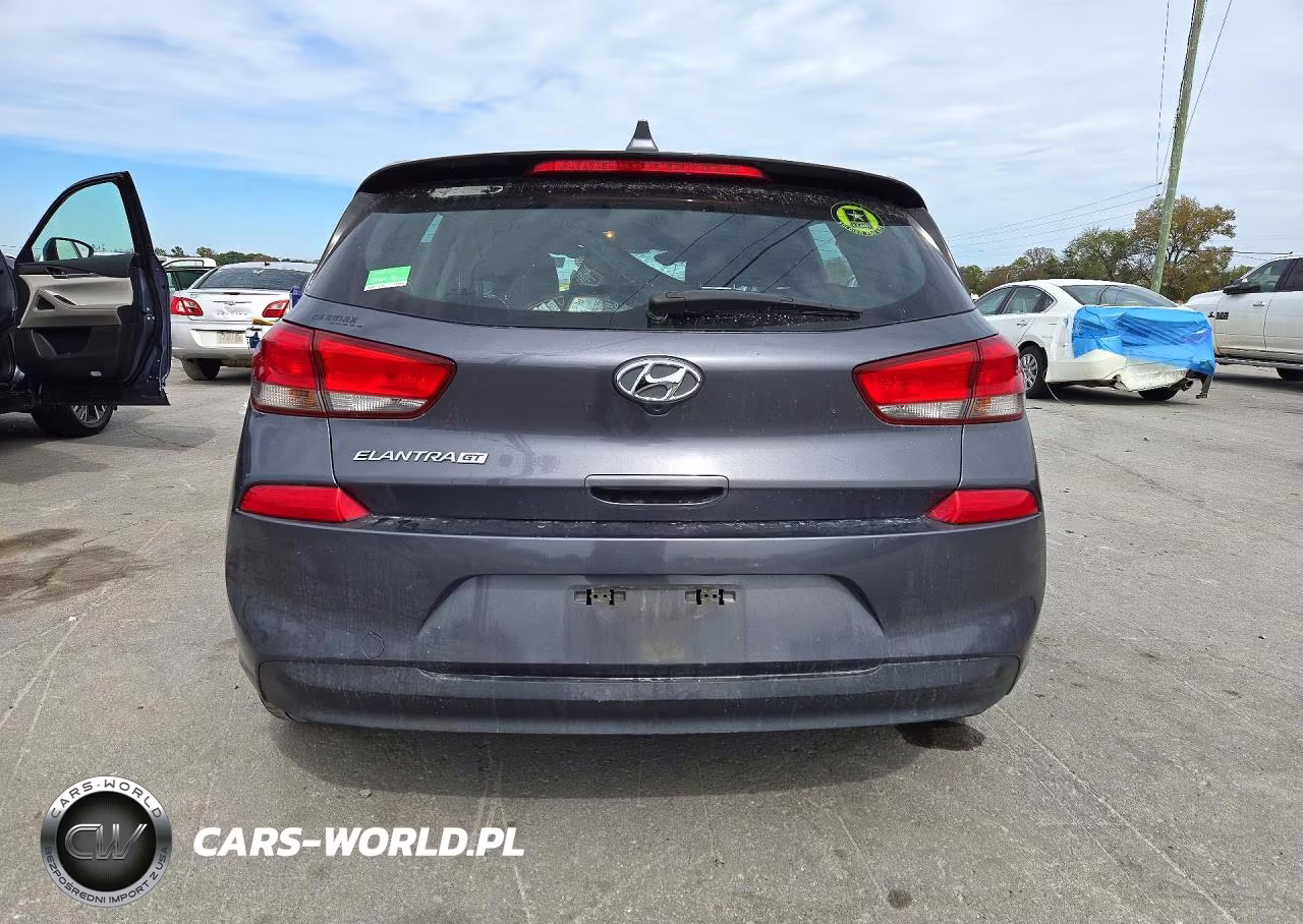 2018 Hyundai Elantra Gt Base VIN:KMHH35LE7JU025952 - 6