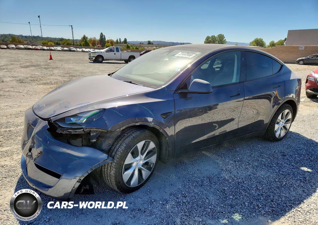 2023 Tesla Model Y VIN:7SAYGDEE6PF831866 - 1