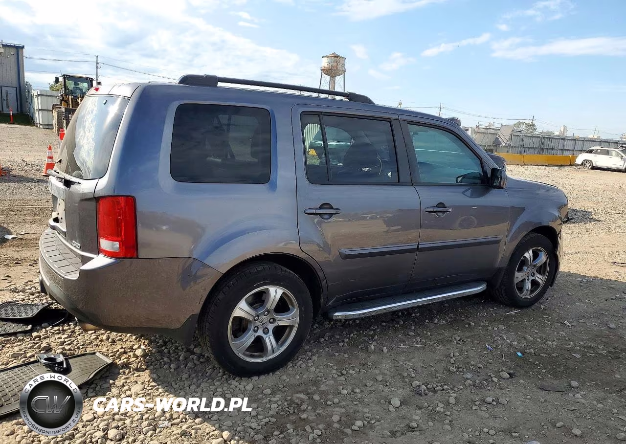2014 Honda Pilot Exl VIN:5FNYF4H52EB031445 - 3