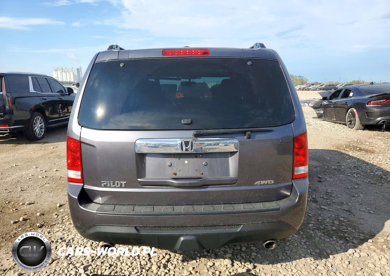 2014 Honda Pilot Exl VIN:5FNYF4H52EB031445 - 6