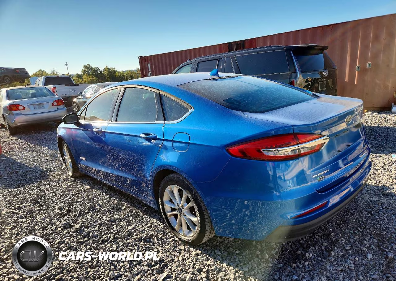 2019 Ford Fusion Se VIN:3FA6P0LU8KR140455 - 2