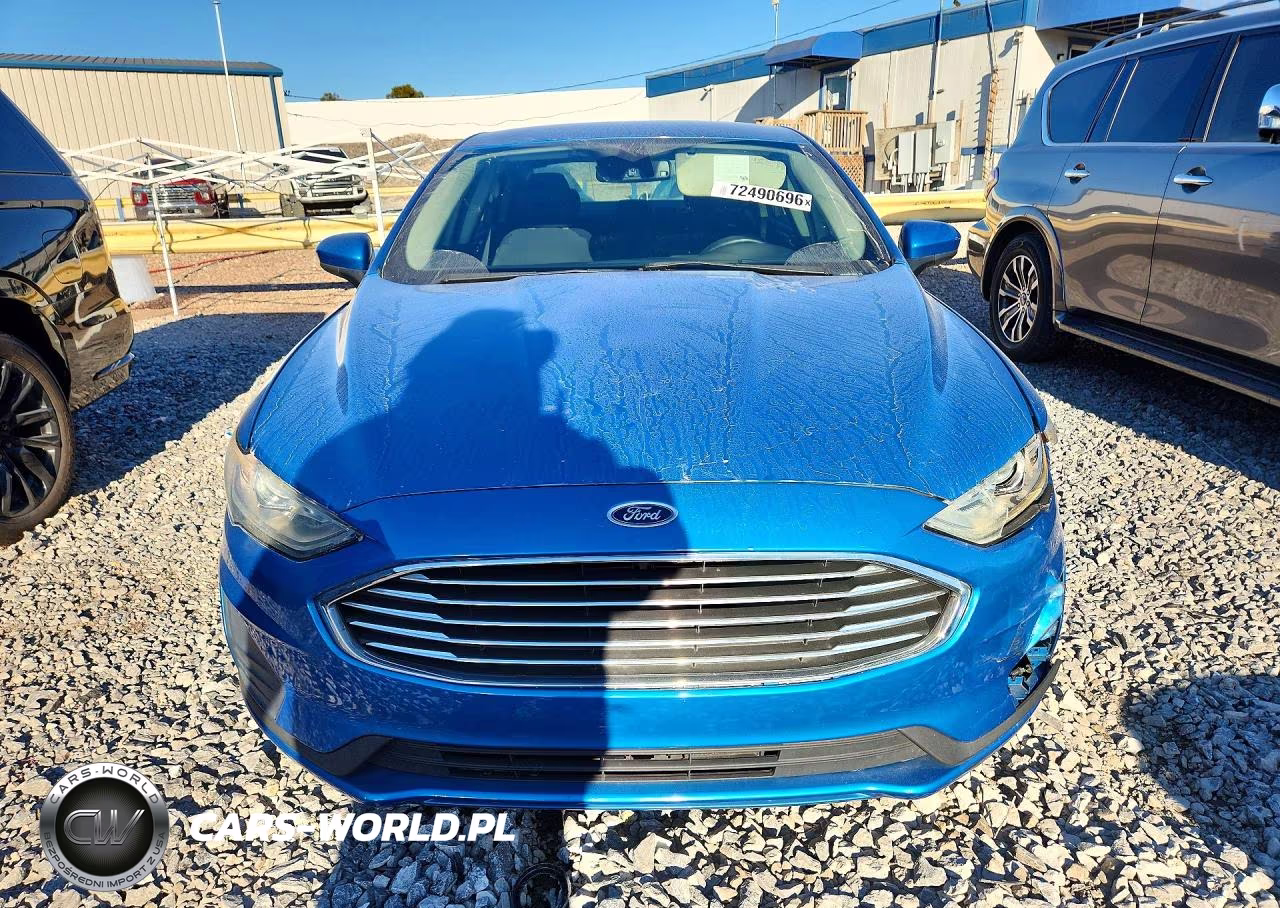 2019 Ford Fusion Se VIN:3FA6P0LU8KR140455 - 5