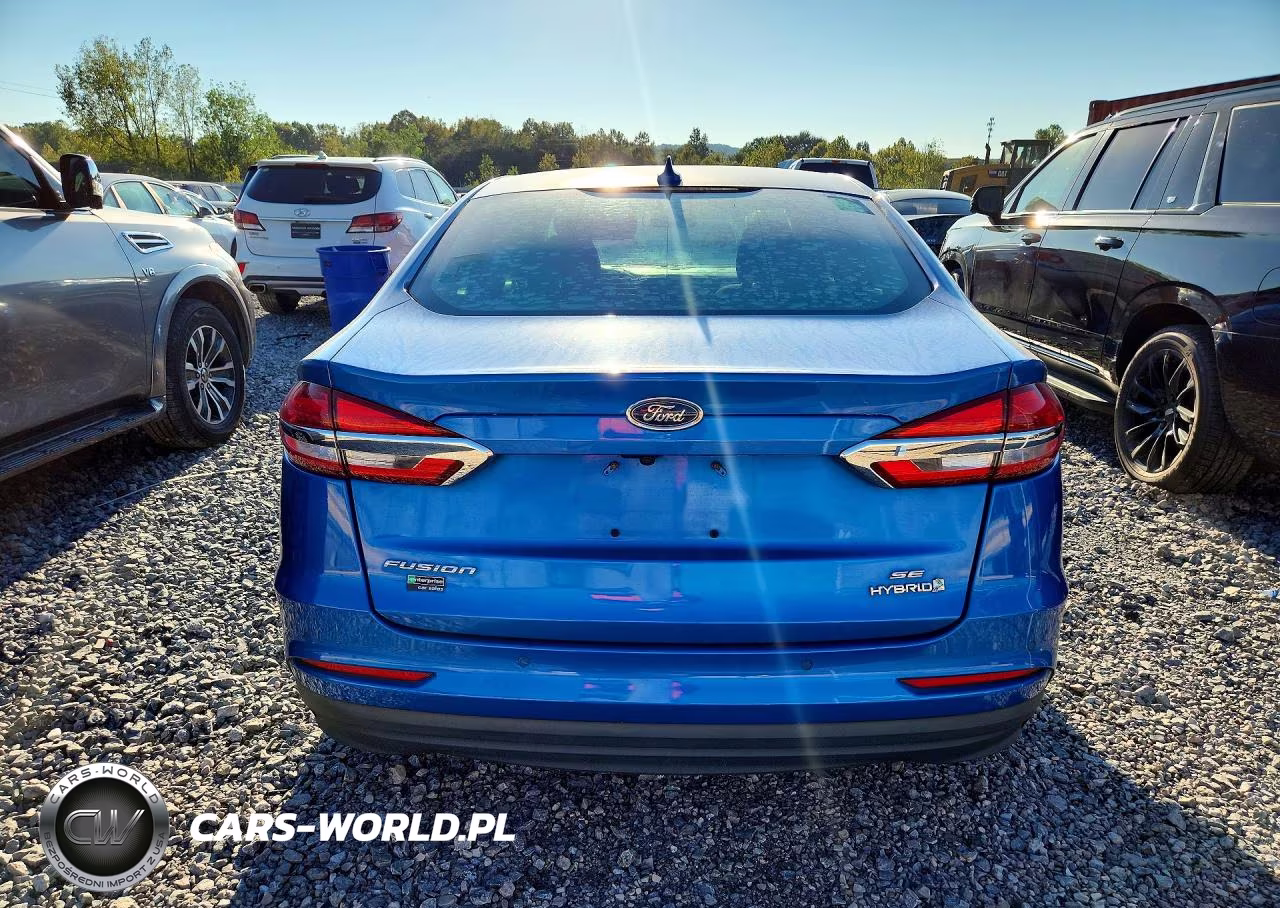2019 Ford Fusion Se VIN:3FA6P0LU8KR140455 - 6