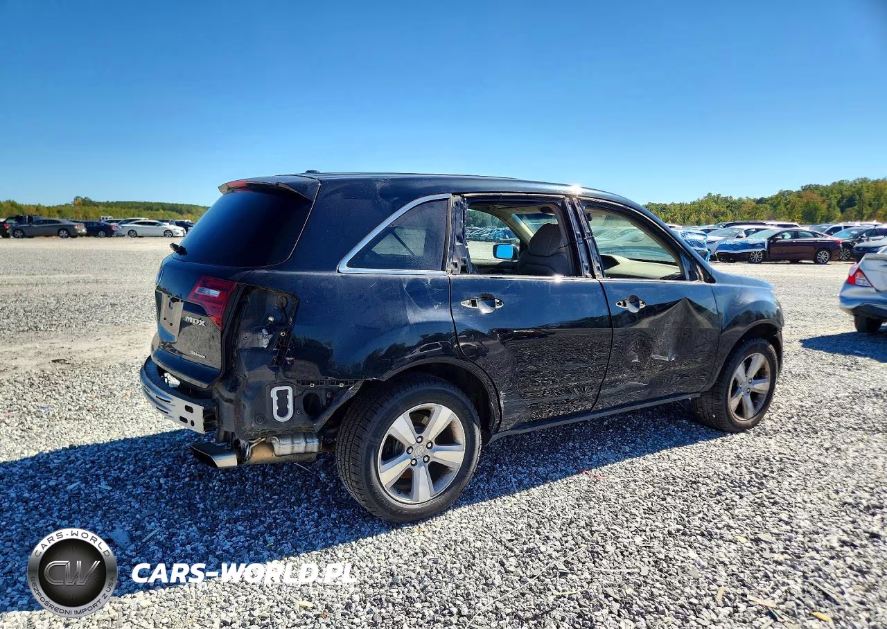 2012 Acura Mdx Technology VIN:2HNYD2H38CH541311 - 3