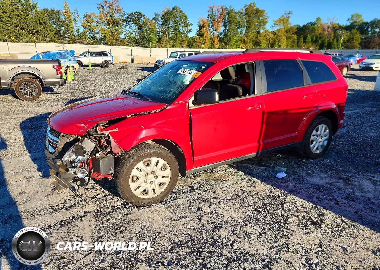 2020 Dodge Journey Se VIN:3C4PDCAB8LT253921 - 1