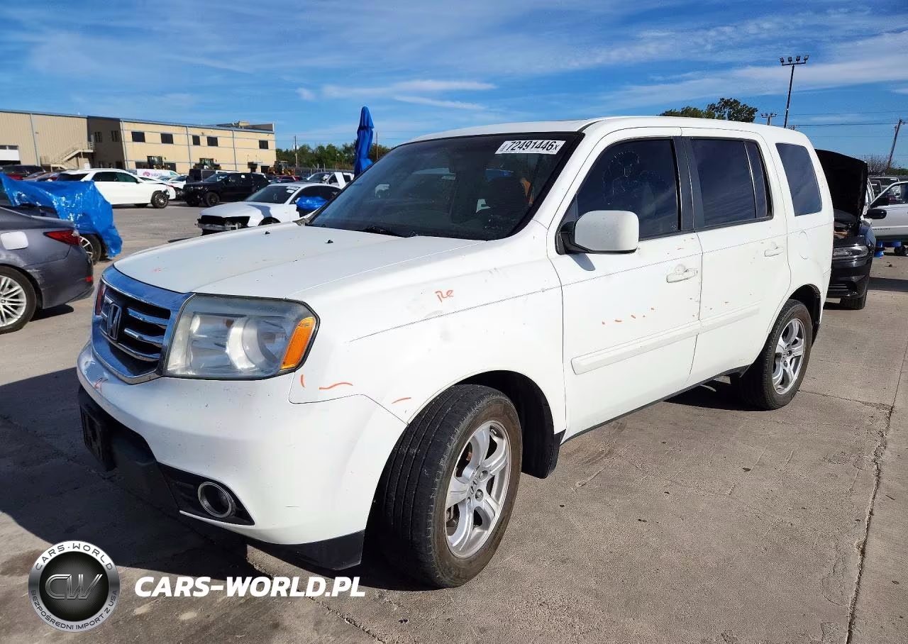 2015 Honda Pilot Exln VIN:5FNYF3H75FB002406 - 1