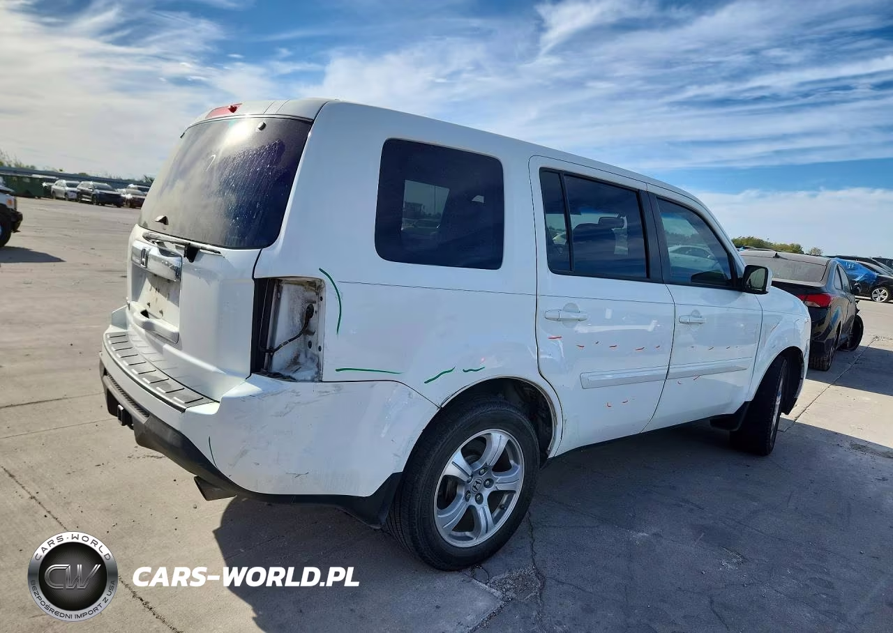 2015 Honda Pilot Exln VIN:5FNYF3H75FB002406 - 3