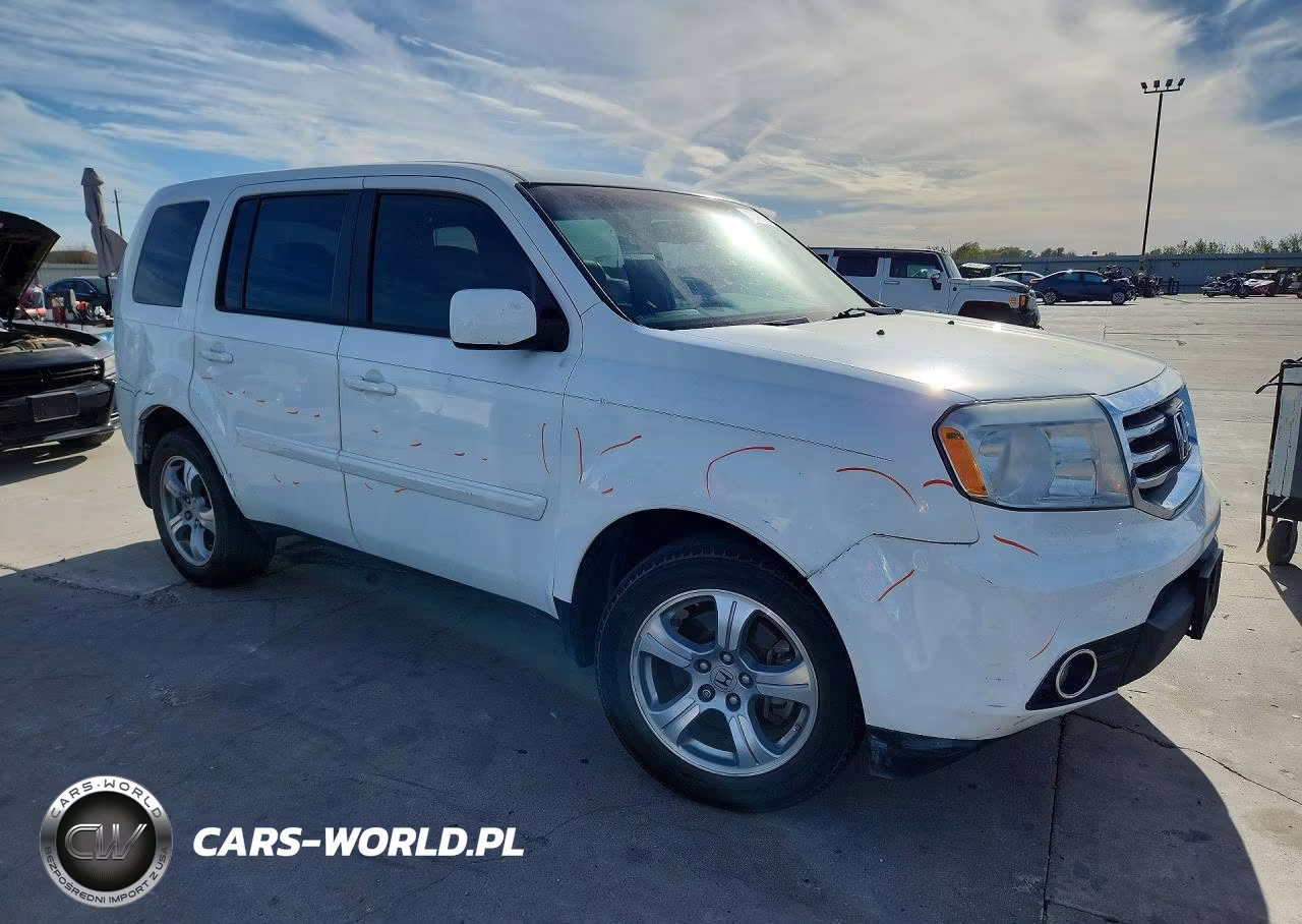 2015 Honda Pilot Exln VIN:5FNYF3H75FB002406 - 4
