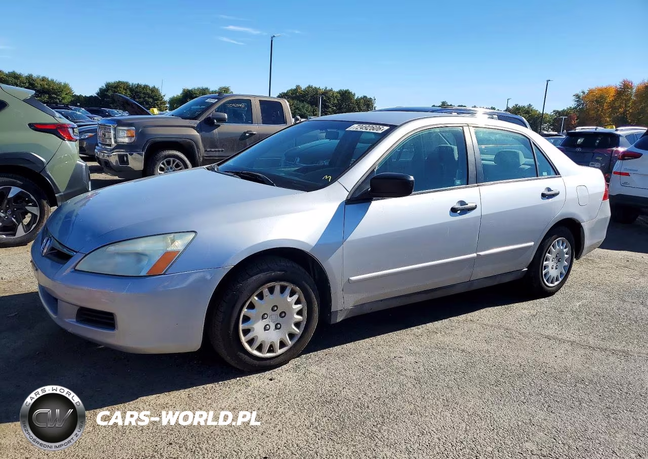 2007 Honda Accord Value VIN:1HGCM56107A190581 - 1