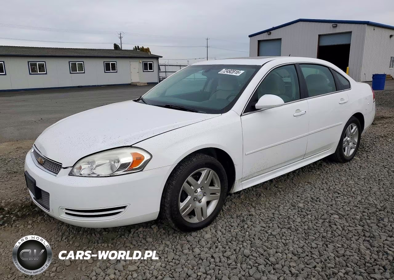 2013 Chevrolet Impala Lt VIN:2G1WG5E30D1101418 - 1