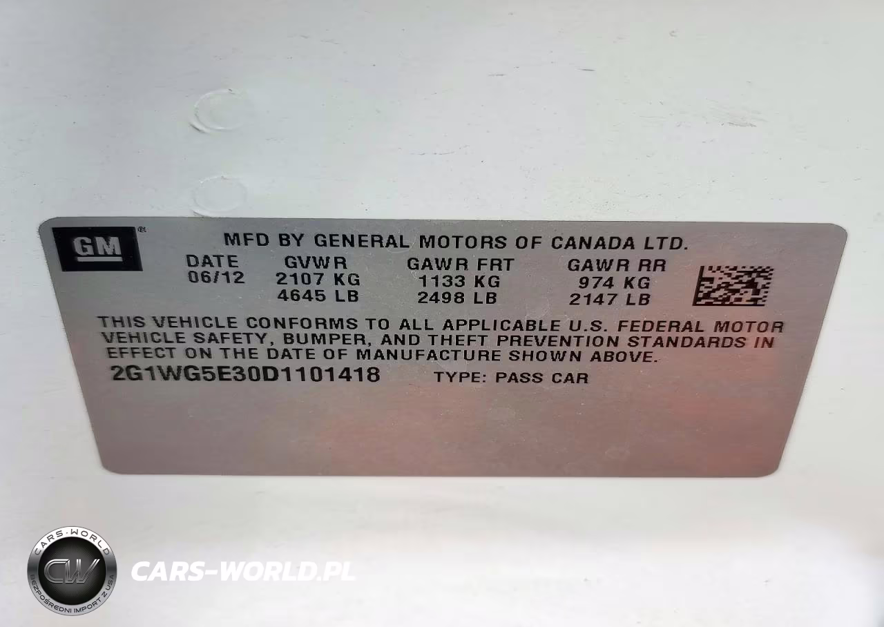 2013 Chevrolet Impala Lt VIN:2G1WG5E30D1101418 - 12