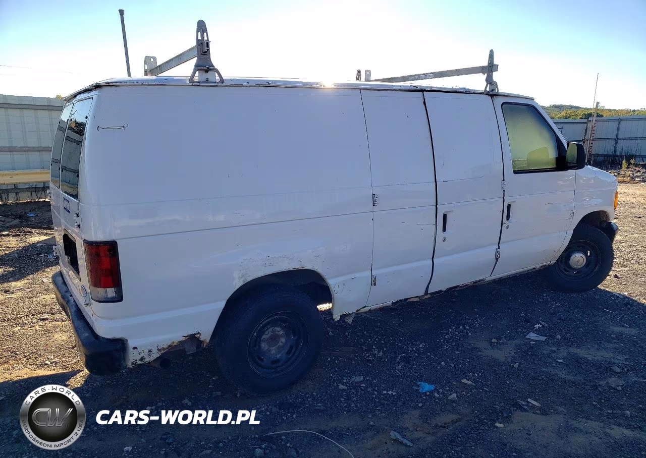 2004 Ford E150 Delivery Van VIN:1FTRE14W84HB16857 - 3