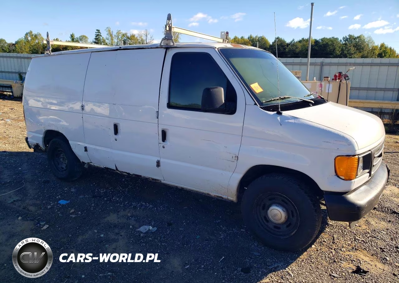 2004 Ford E150 Delivery Van VIN:1FTRE14W84HB16857 - 4