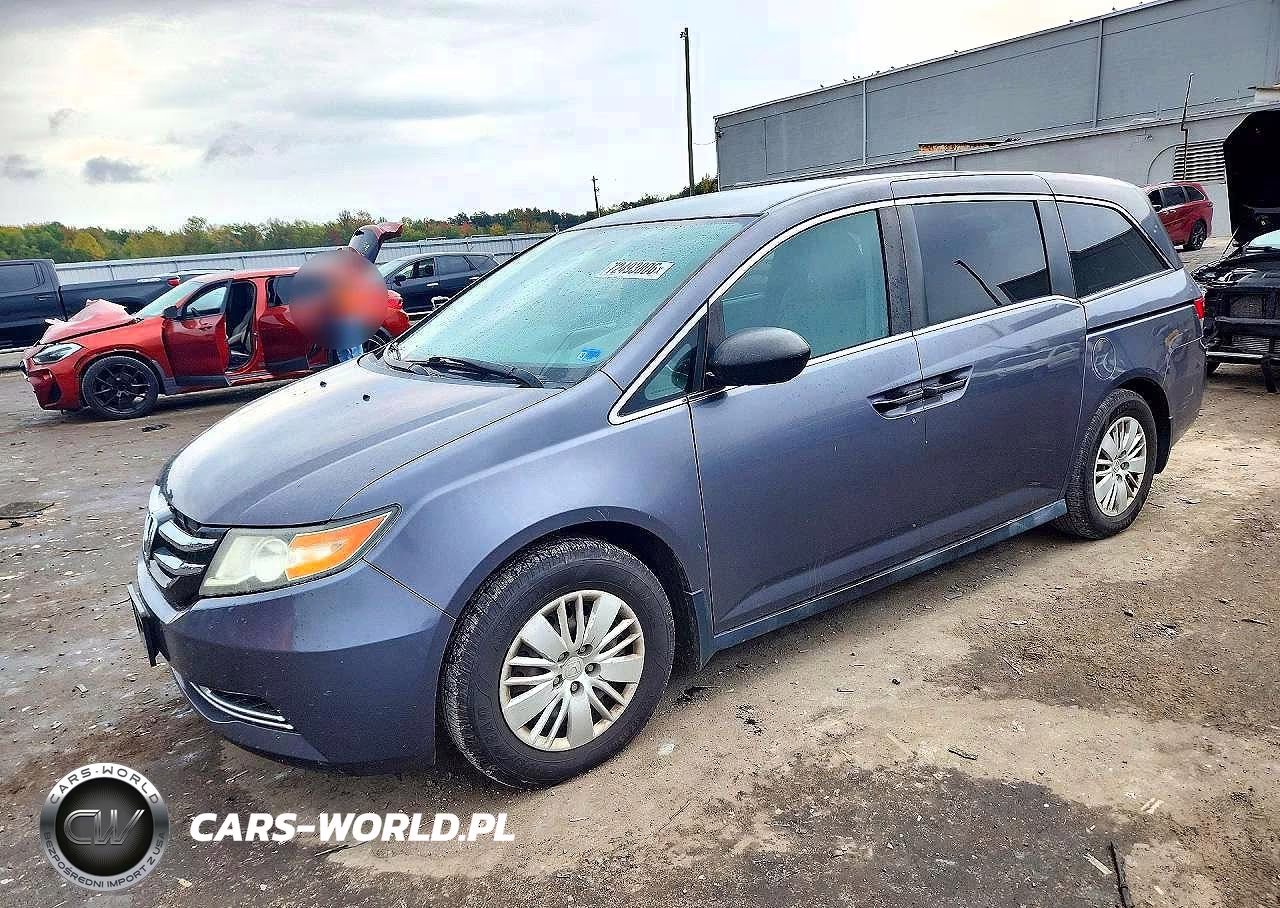 2015 Honda Odyssey Lx VIN:5FNRL5H26FB115889 - 1
