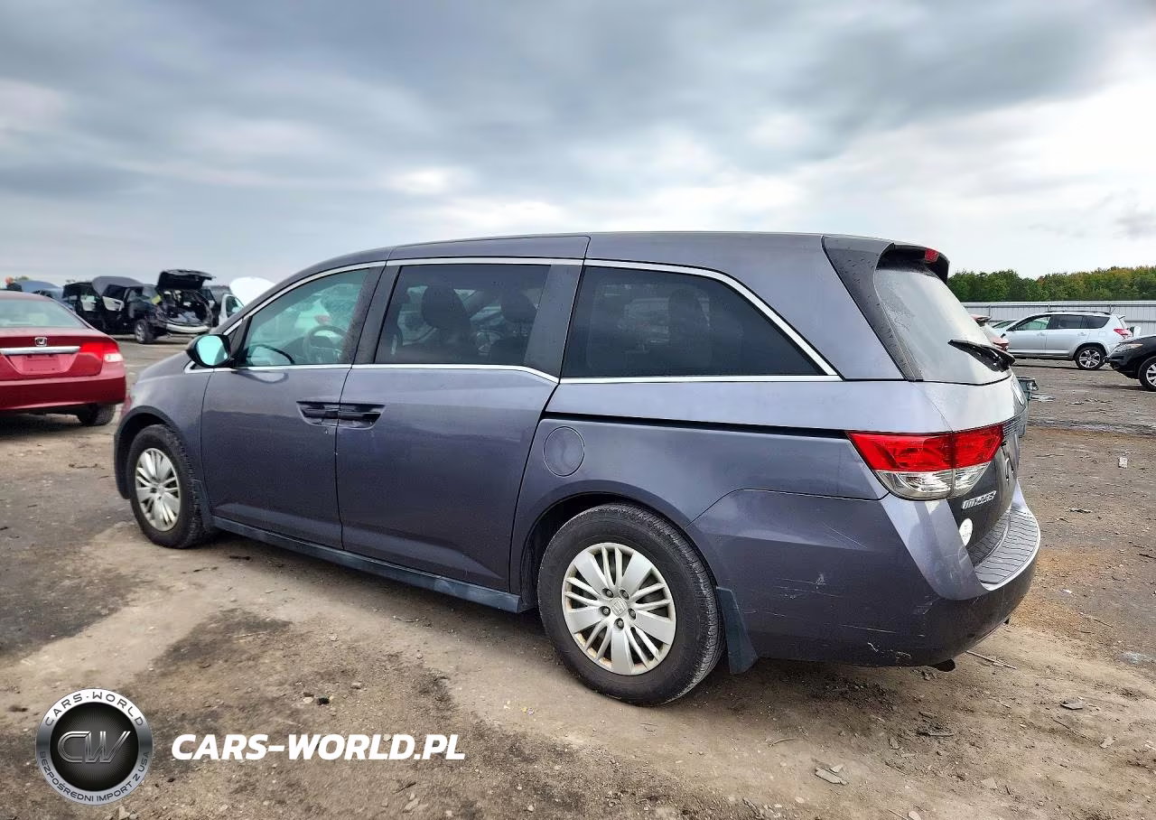 2015 Honda Odyssey Lx VIN:5FNRL5H26FB115889 - 2