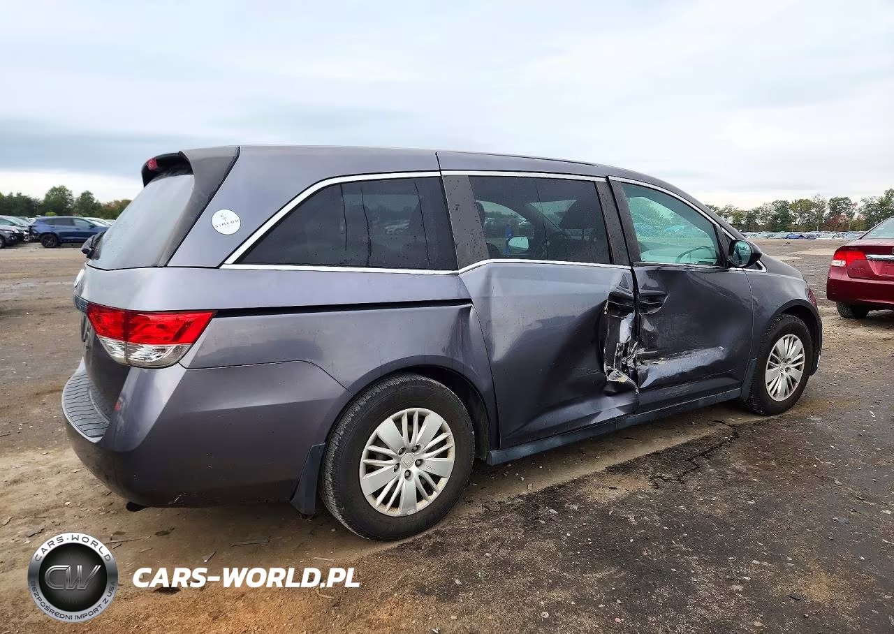 2015 Honda Odyssey Lx VIN:5FNRL5H26FB115889 - 3