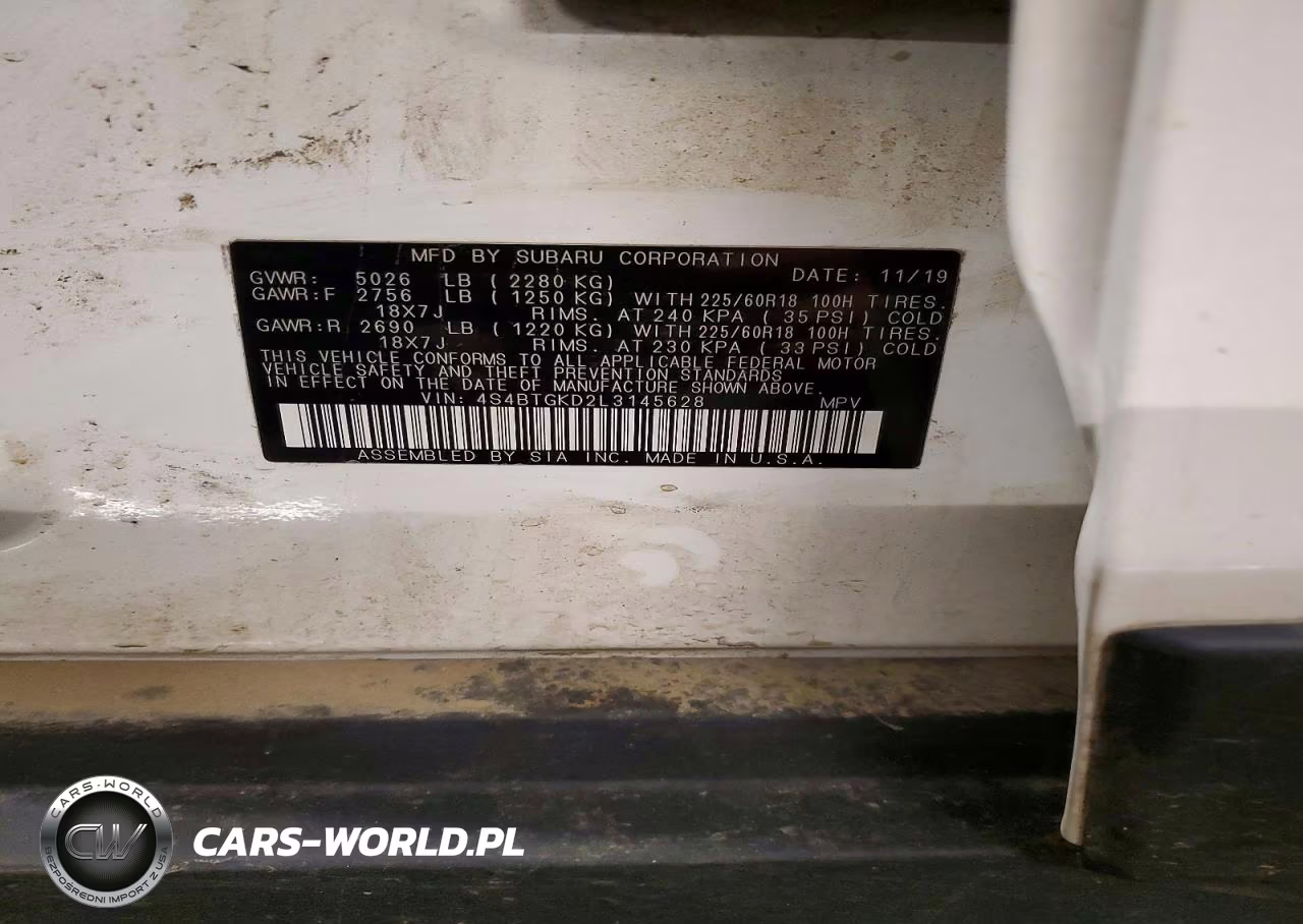 2020 Subaru Outback Onyx Edition Xt VIN:4S4BTGKD2L3145628 - 13