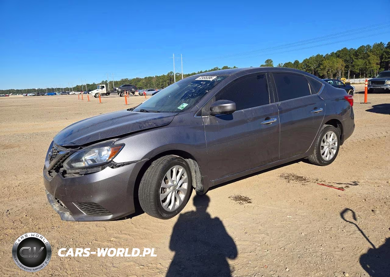 2018 Nissan Sentra Sv VIN:3N1AB7AP0JY265689 - 1