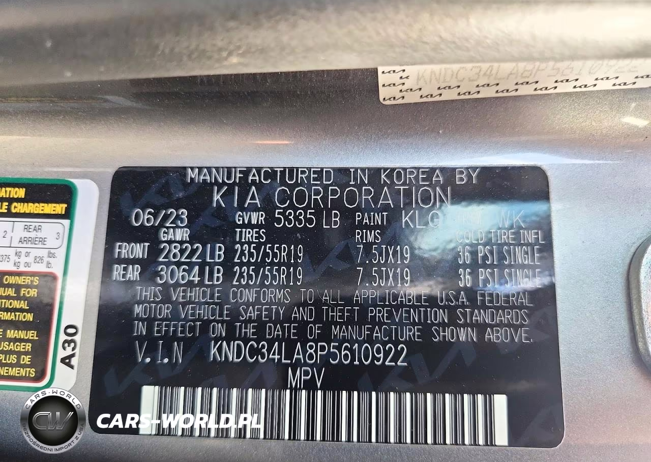 2023 Kia Ev6 Wind VIN:KNDC34LA8P5610922 - 12