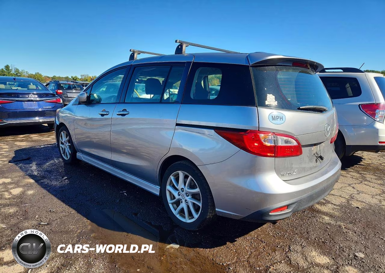 2012 Mazda 5 VIN:JM1CW2CLXC0136301 - 2