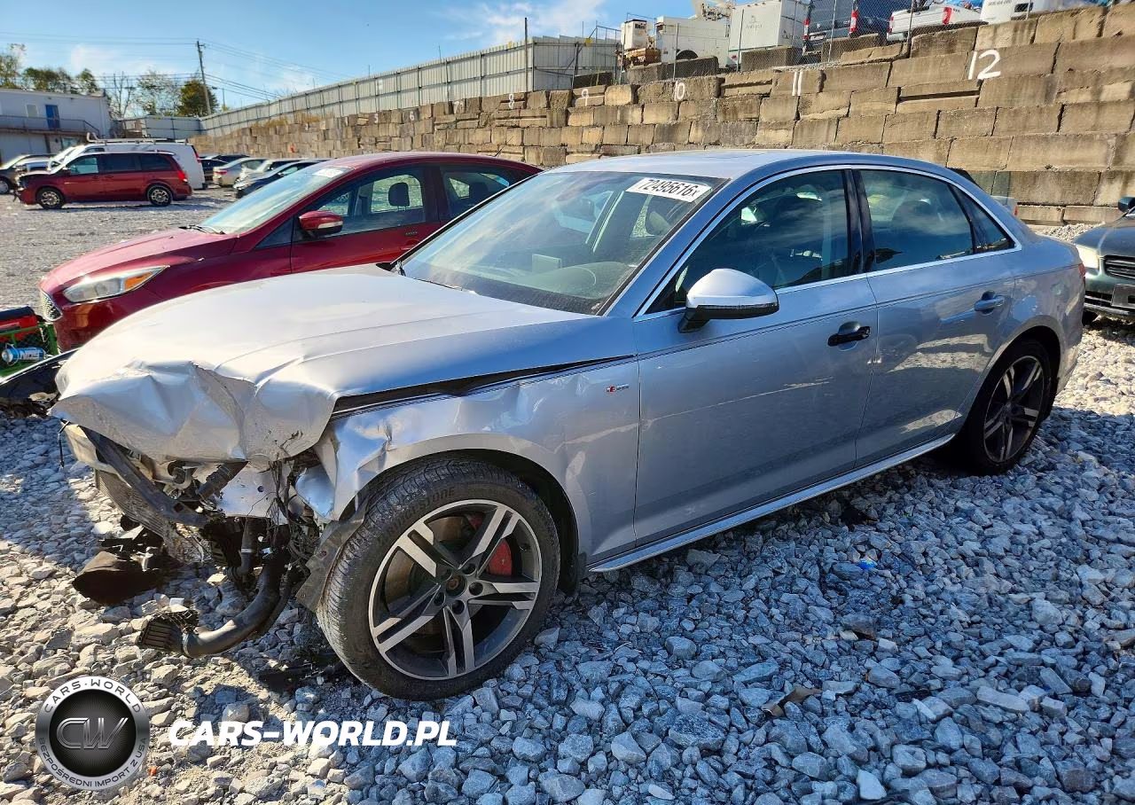 2017 Audi A4 Premium Plus VIN:WAUENAF49HN058966 - 1