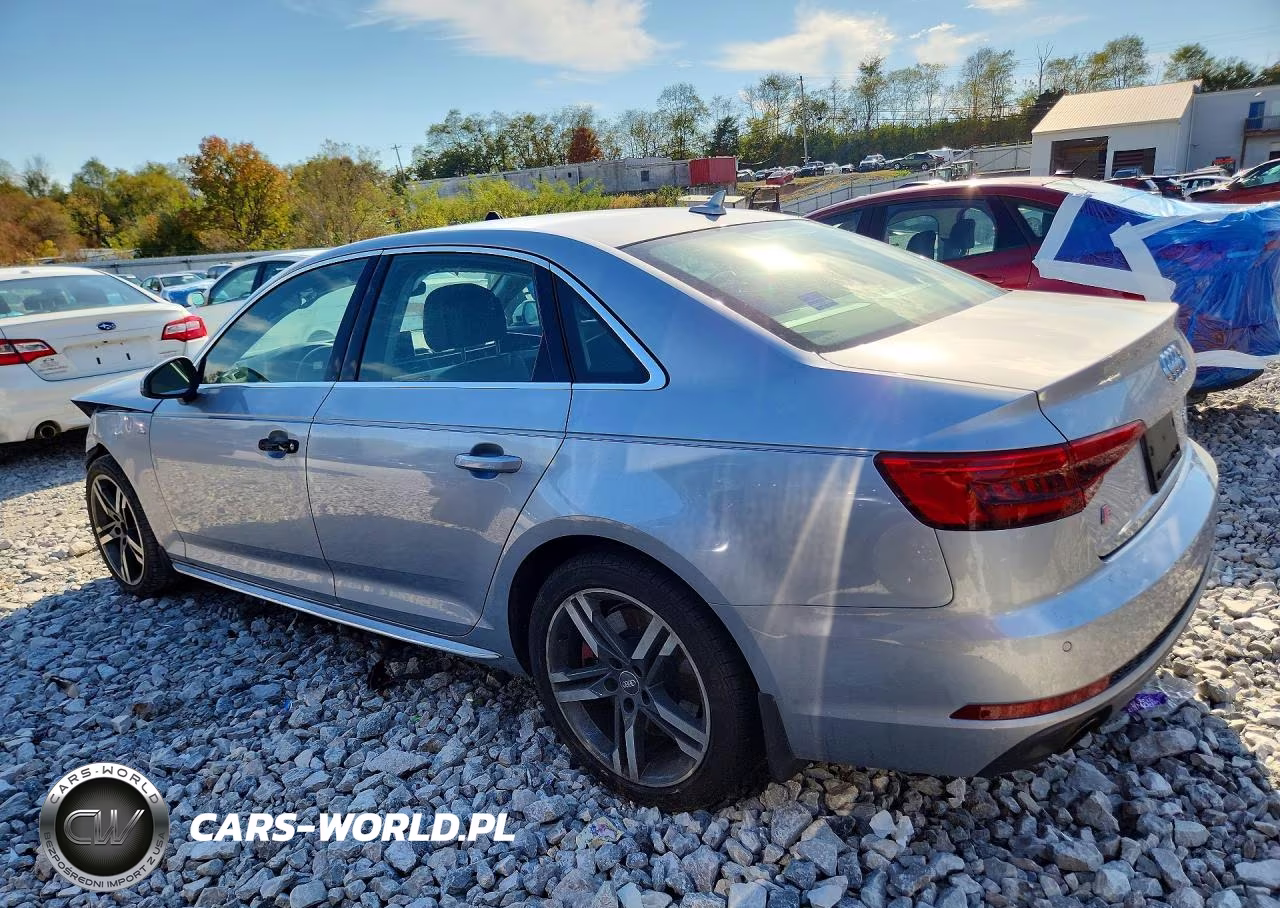 2017 Audi A4 Premium Plus VIN:WAUENAF49HN058966 - 2