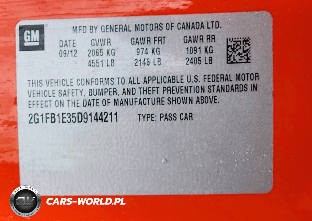 2013 Chevrolet Camaro Lt VIN:2G1FB1E35D9144211 - 13