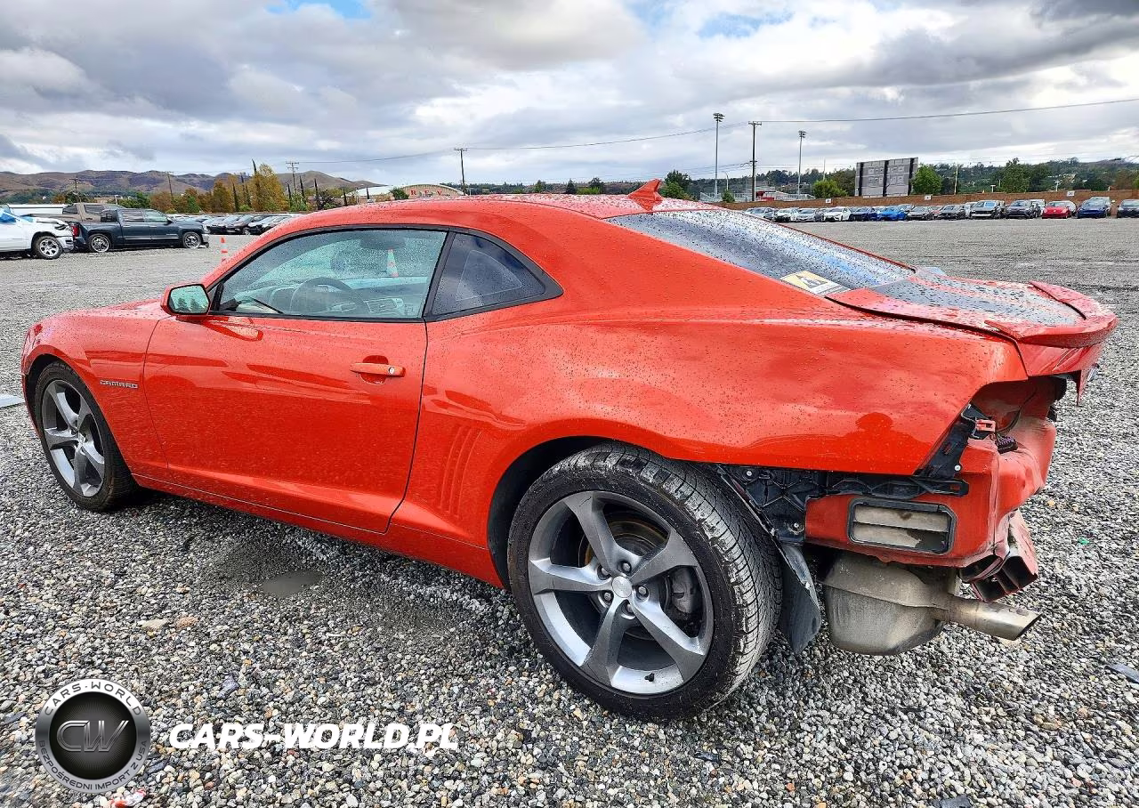 2013 Chevrolet Camaro Lt VIN:2G1FB1E35D9144211 - 2