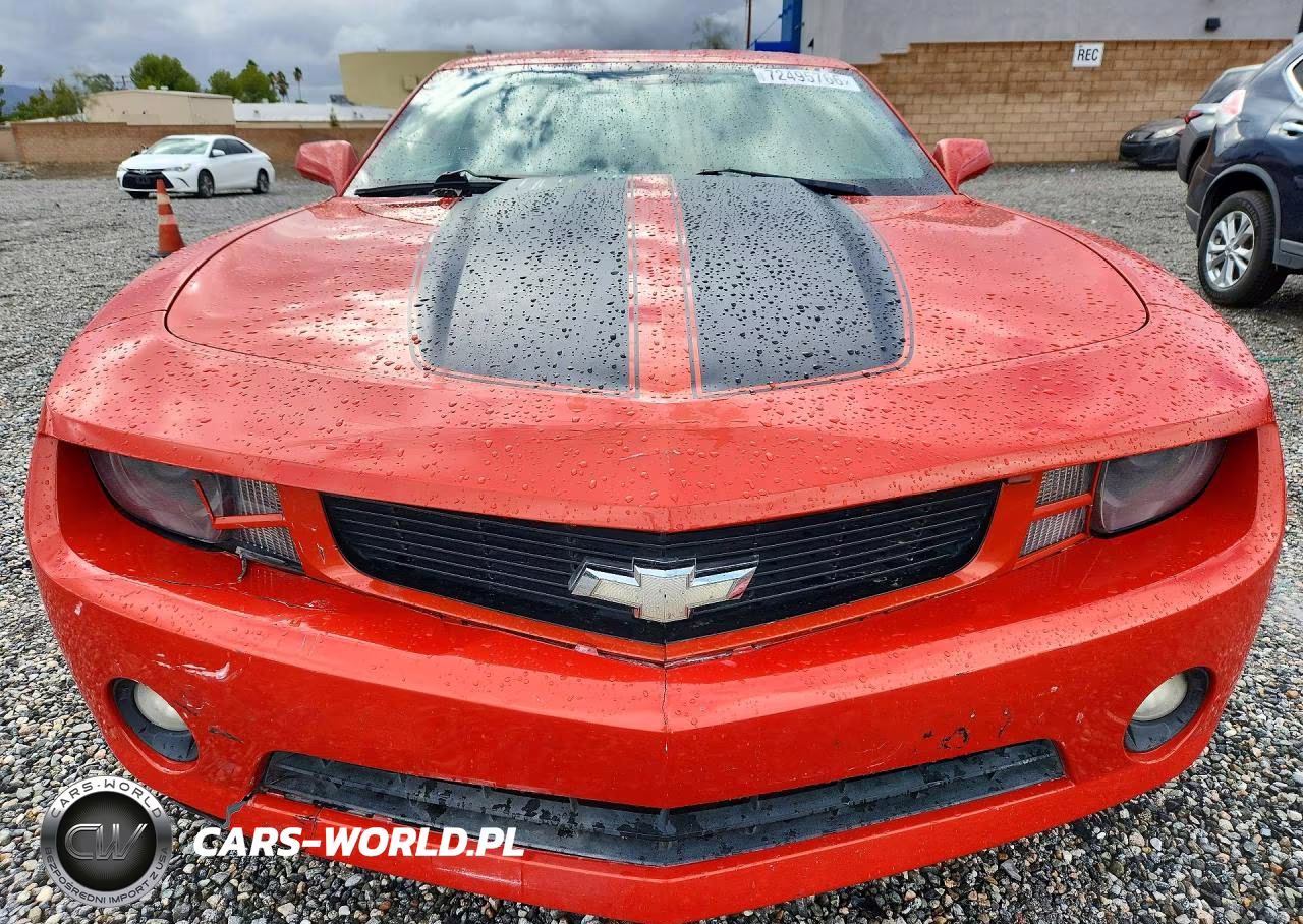2013 Chevrolet Camaro Lt VIN:2G1FB1E35D9144211 - 5