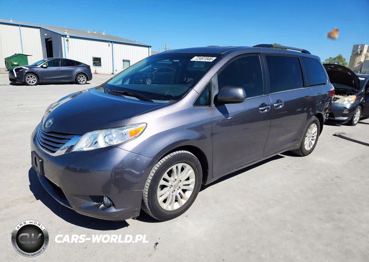2015 Toyota Sienna Xle 8-Passenger VIN:5TDYK3DC8FS641809 - 1