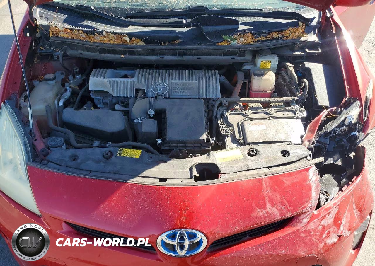 2012 Toyota Prius Two VIN:JTDKN3DU6C5505265 - 11