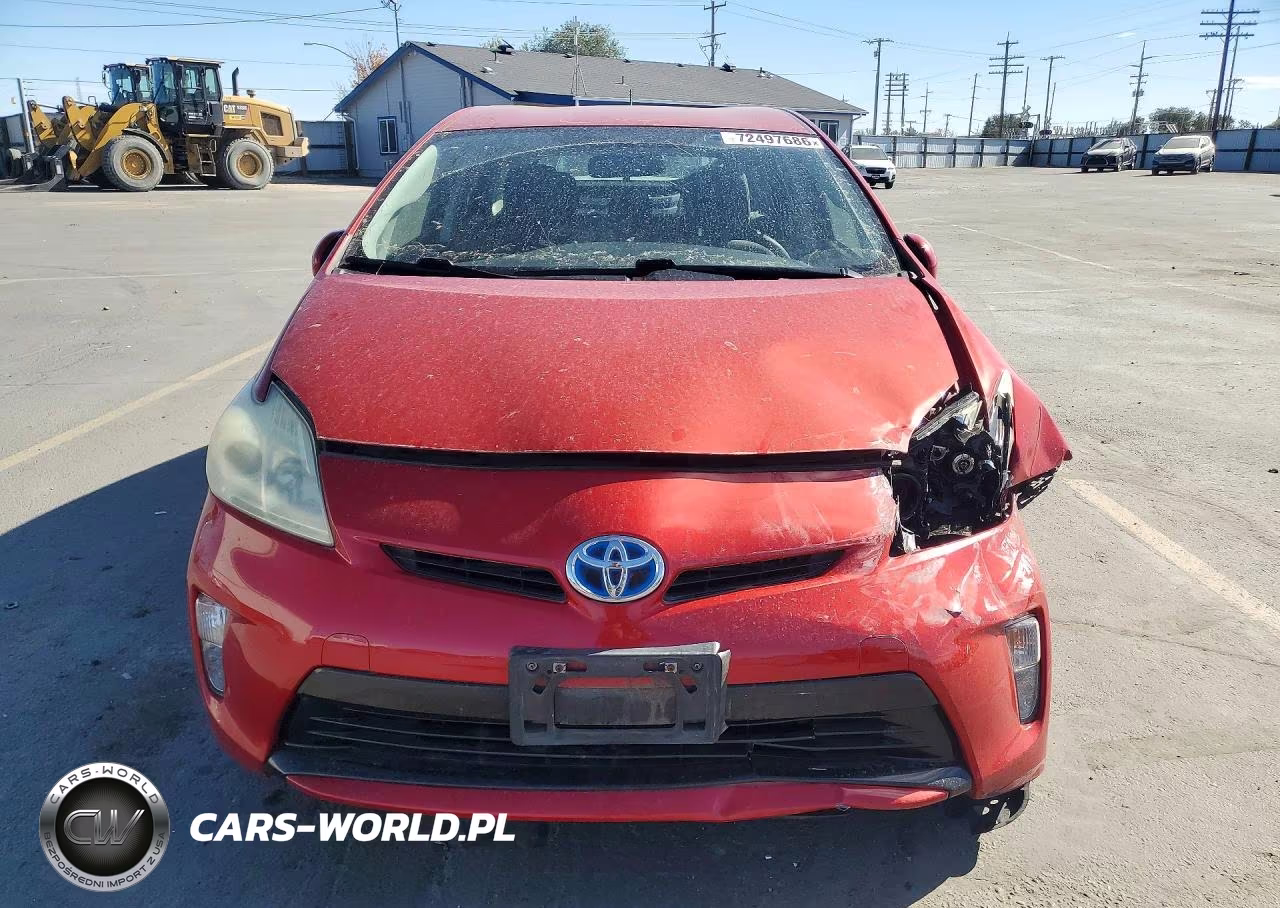 2012 Toyota Prius Two VIN:JTDKN3DU6C5505265 - 5