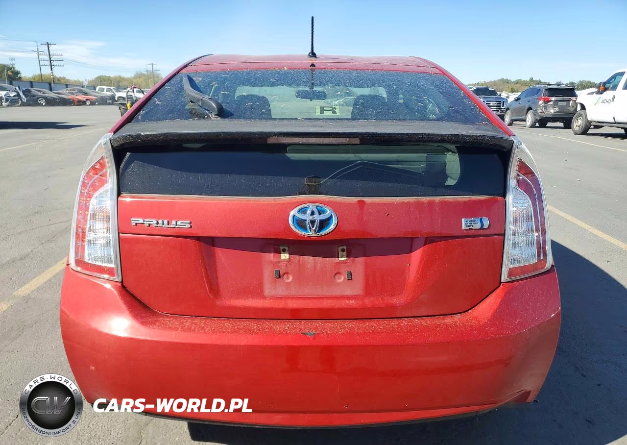 2012 Toyota Prius Two VIN:JTDKN3DU6C5505265 - 6
