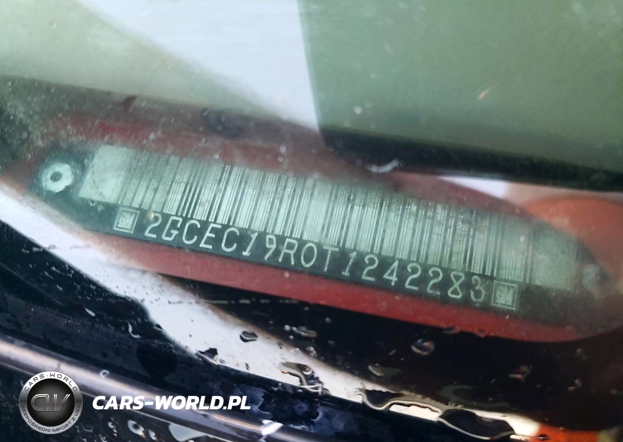 1996 Chevrolet Gmt-400 C1500 VIN:2GCEC19R0T1242283 - 12