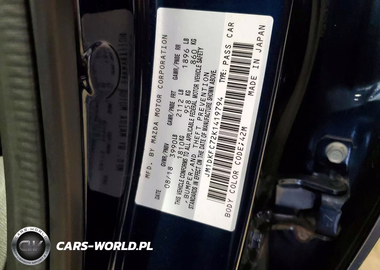 2019 Mazda Cx-3 Touring VIN:JM1DKFC72K1419794 - 13