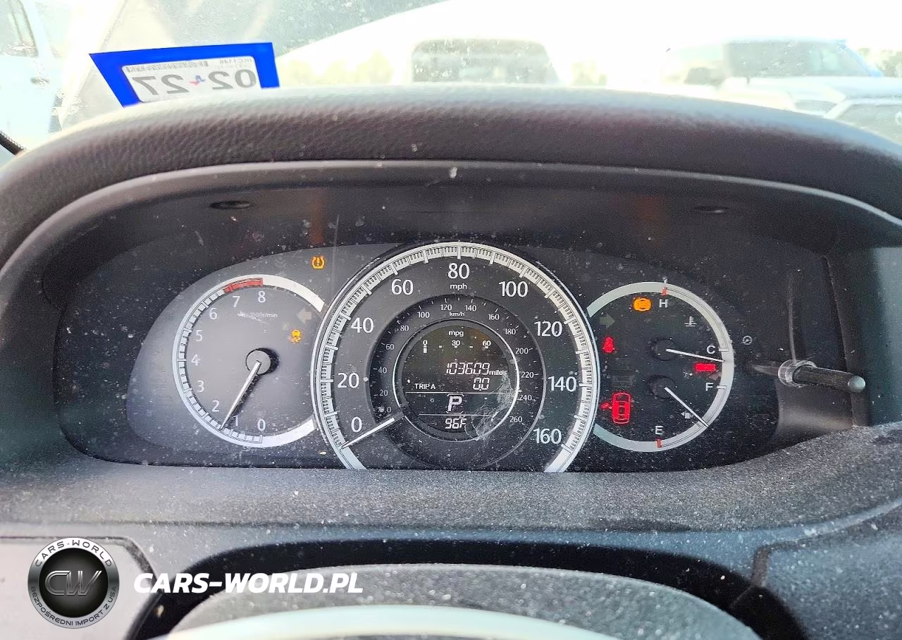 2015 Honda Accord Lx VIN:1HGCR2F3XFA130307 - 9
