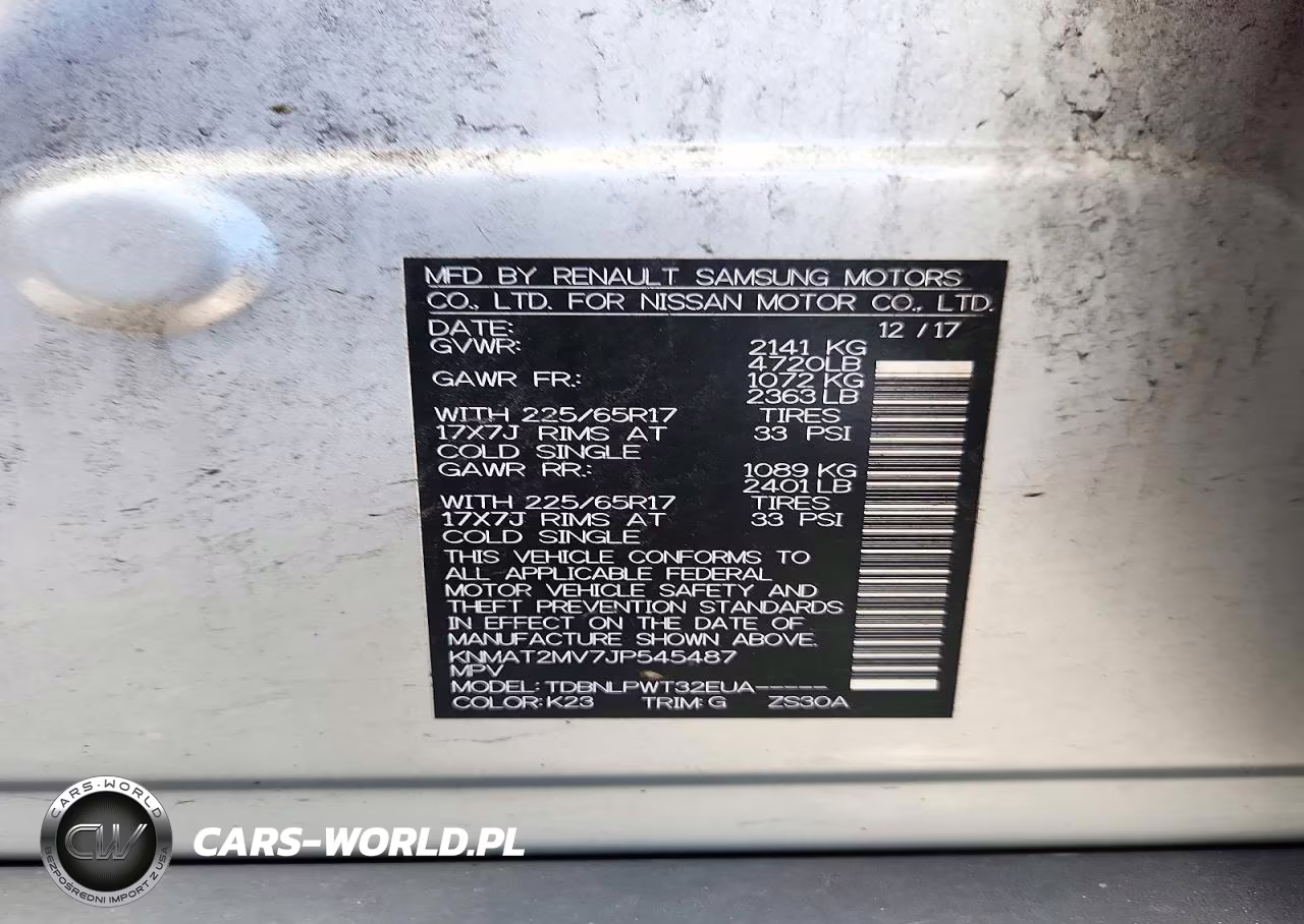 2018 Nissan Rogue S VIN:KNMAT2MV7JP545487 - 14