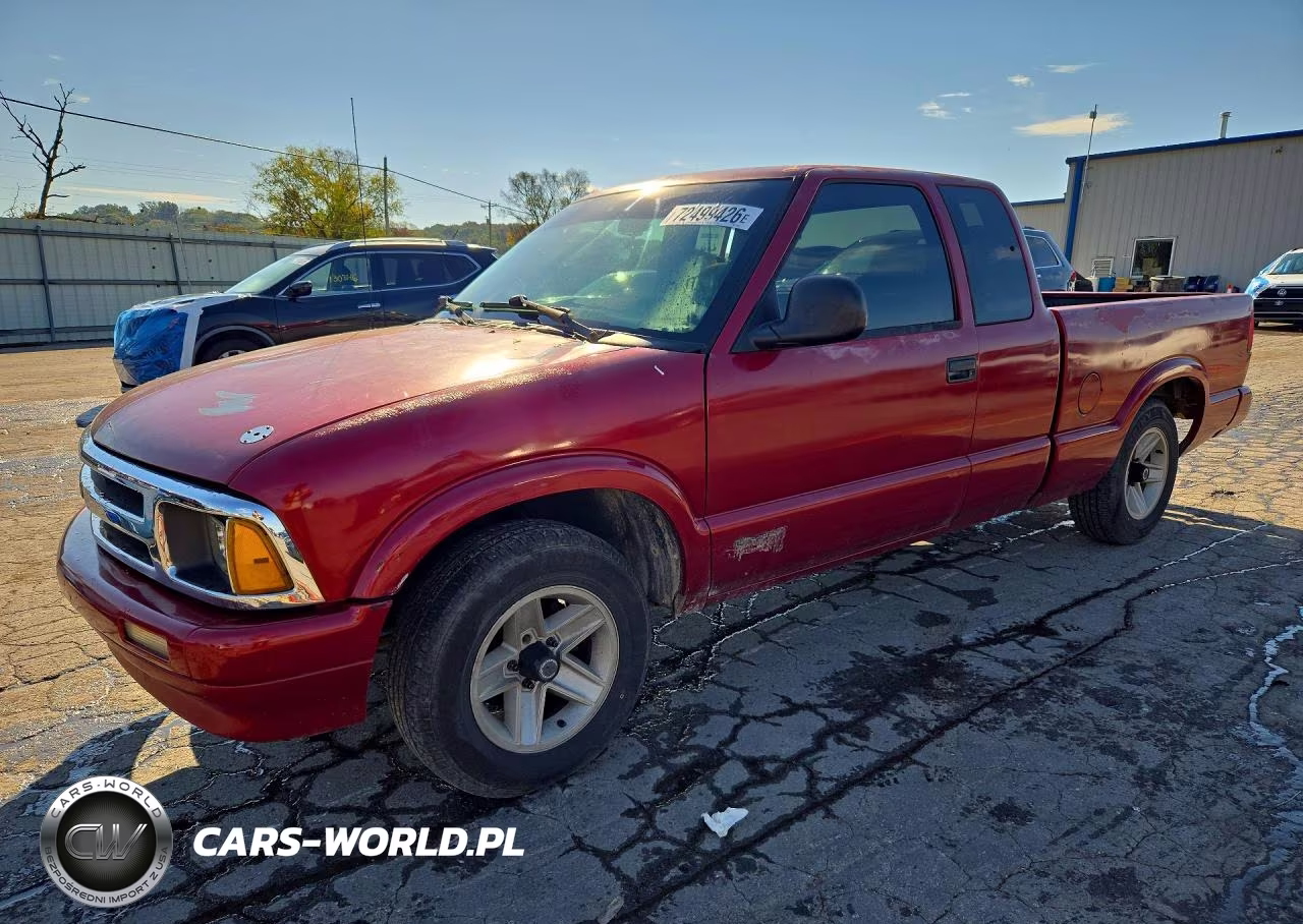 1996 Chevrolet S Truck S10 VIN:1GCCS1949T8145837 - 1