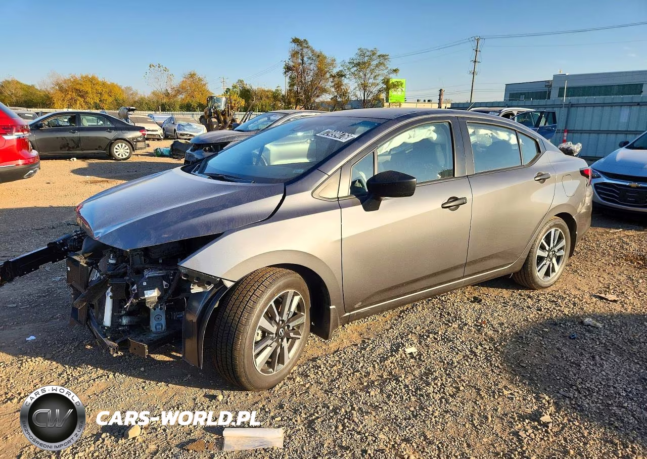 2025 Nissan Versa S VIN:3N1CN8DV9SL862693 - 1